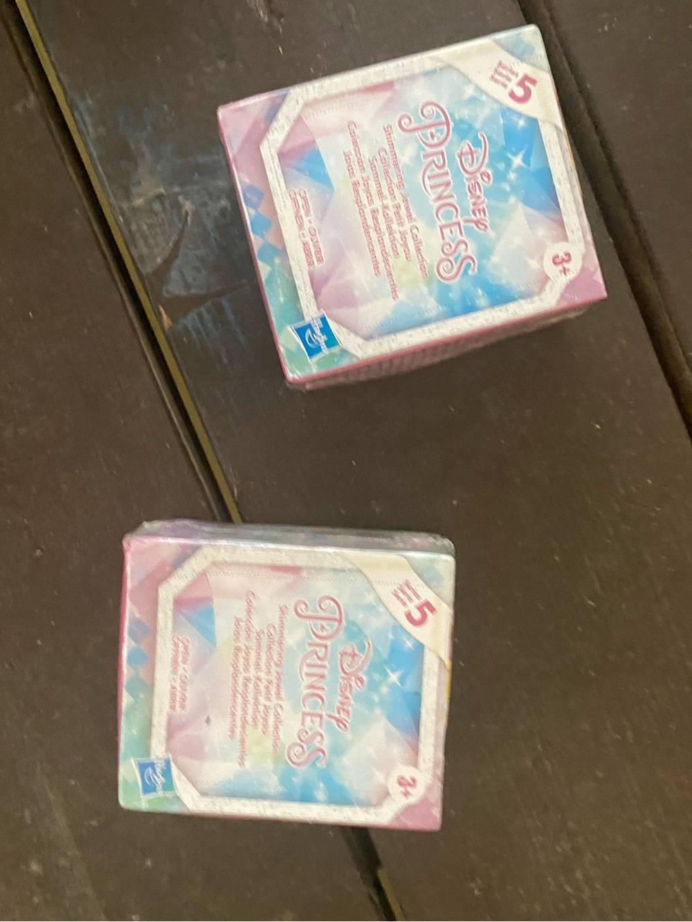 Disney Princess Collectible Card Packs - Pastel Pink & Blue
